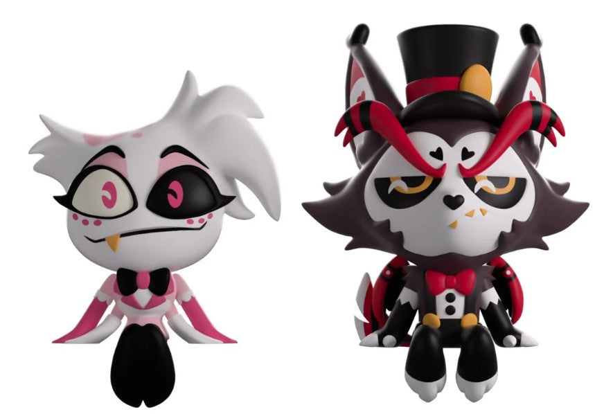 Hazbin Hotel Angel Dust and Husk Monitor Buddies Vinyl Figure 2-Pack #10