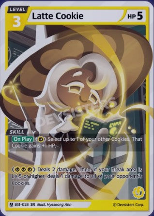 Latte Cookie BS1-028 (SR)