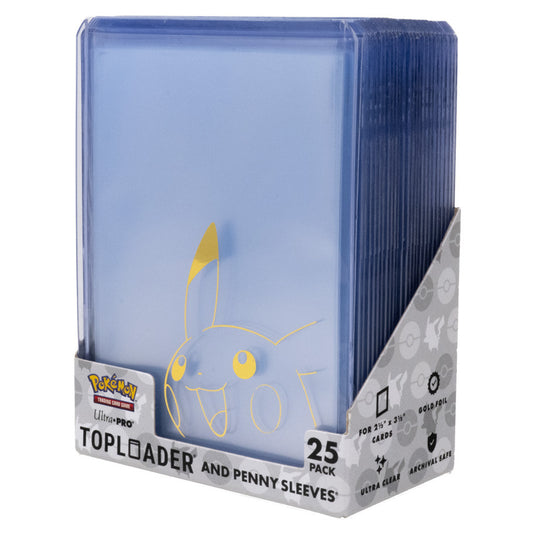 Toploader: 3x4 Pikachu and Penny Sleeves Combo