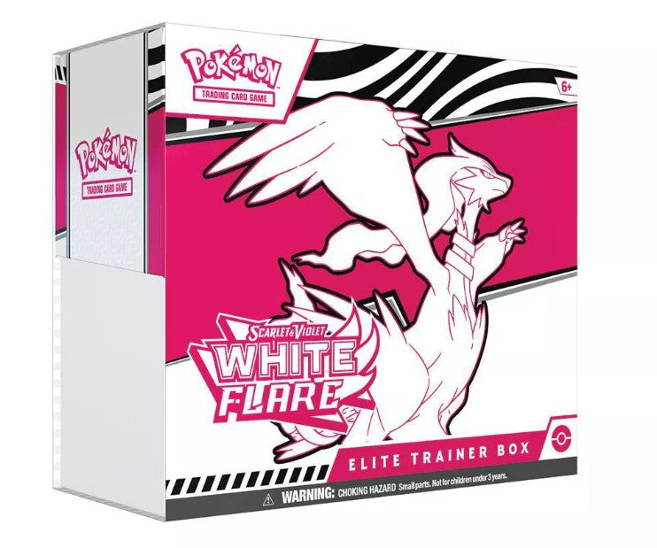 White Flare Elite Trainer Box