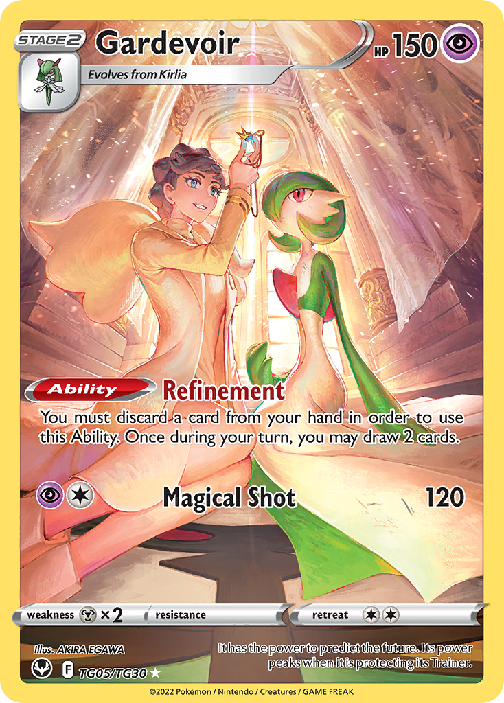 Gardevoir - TG05/30 - Silver Tempest Trainer Gallery