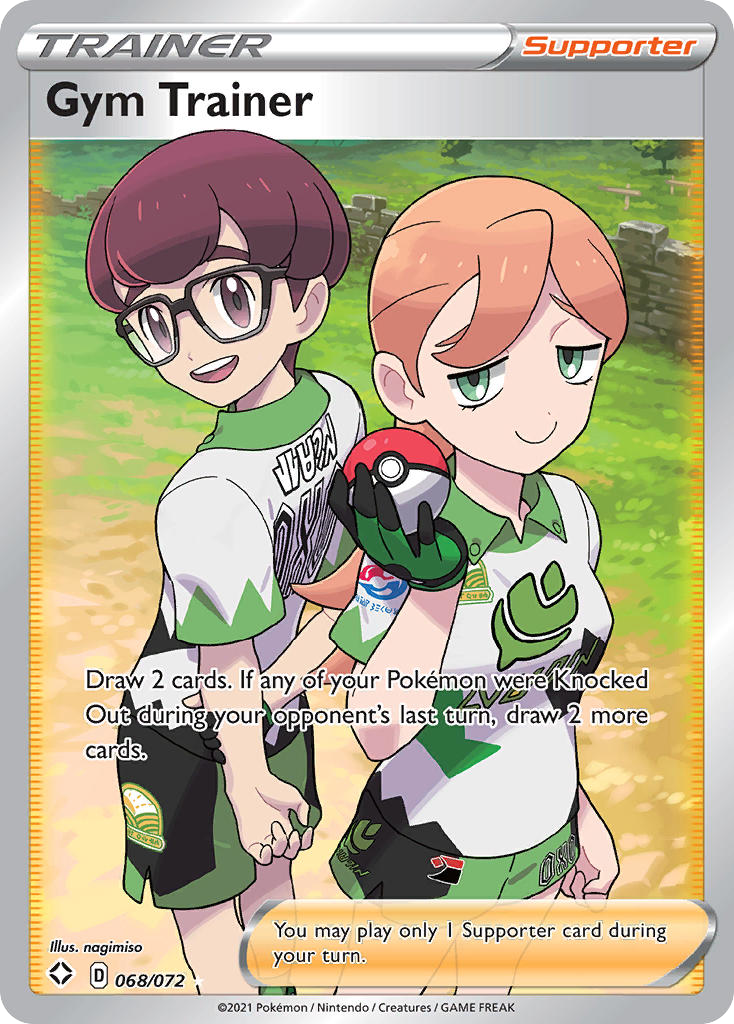 Gym Trainer - 068/72 - Shining Fates