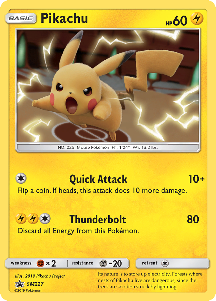 Pikachu - SM227/248 - SM Black Star Promos