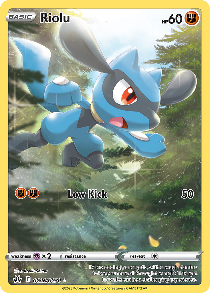 Riolu - GG26/70 - Crown Zenith Galarian Gallery