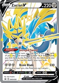Zacian V (Shiny) (Shiny) - SWSH292 - SWSH292