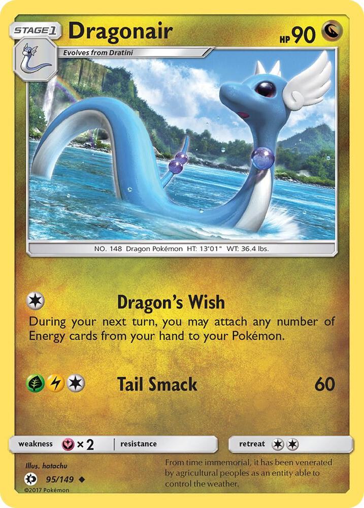 Dragonair (95/149) (SM01) (Reverse Holofoil)