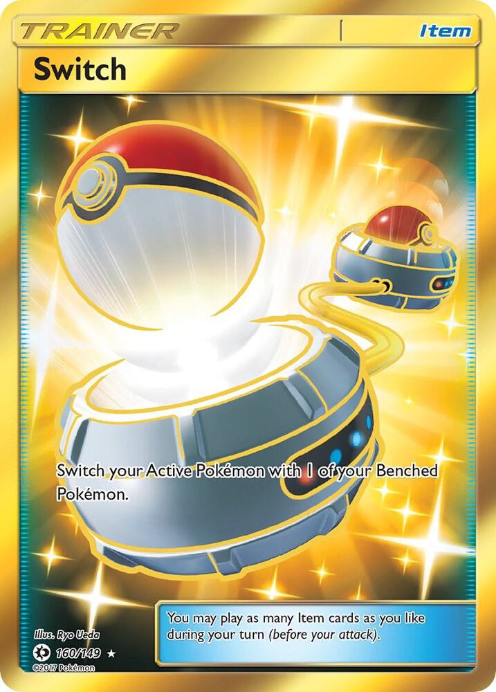 Switch (Secret) (160/149) Secret Rare (SM01)
