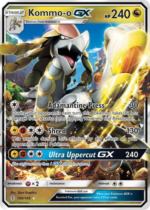 Kommo-o GX (100/145) Ultra Rare (SM02)