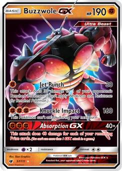 Buzzwole GX (57/111) Ultra Rare (SM04)