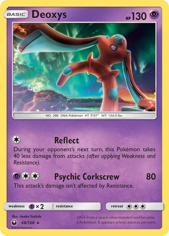 Deoxys (68/168) (CES) (Reverse Holofoil)