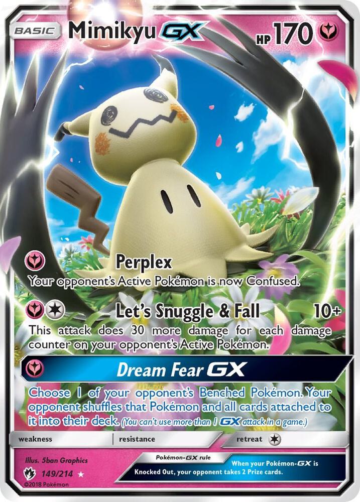 Mimikyu GX (149/214) Ultra Rare (SM8)