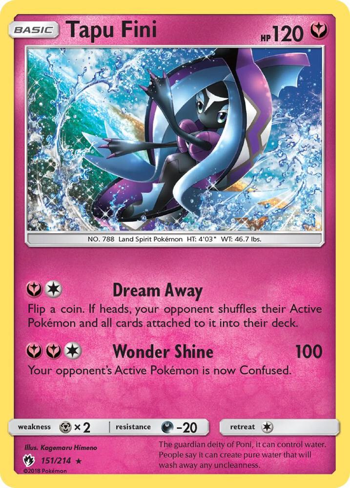 Tapu Fini (151/214) Holo Rare (SM8)