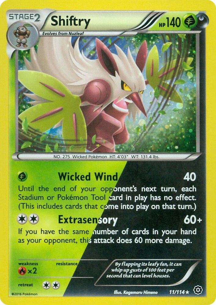 Shiftry (Cosmos Holo) (011/114) Promo (MCAP)