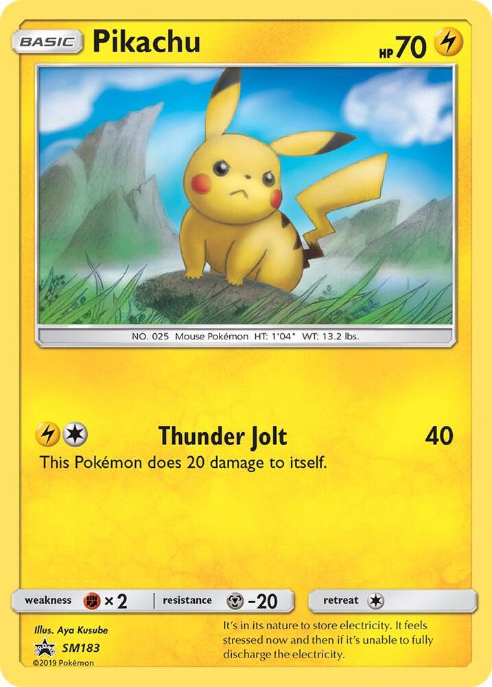 Pikachu (SM183) (SMP)