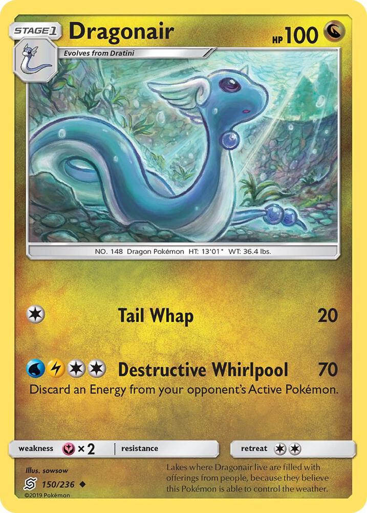 Dragonair (150/236) (SM11) (Reverse Holofoil)