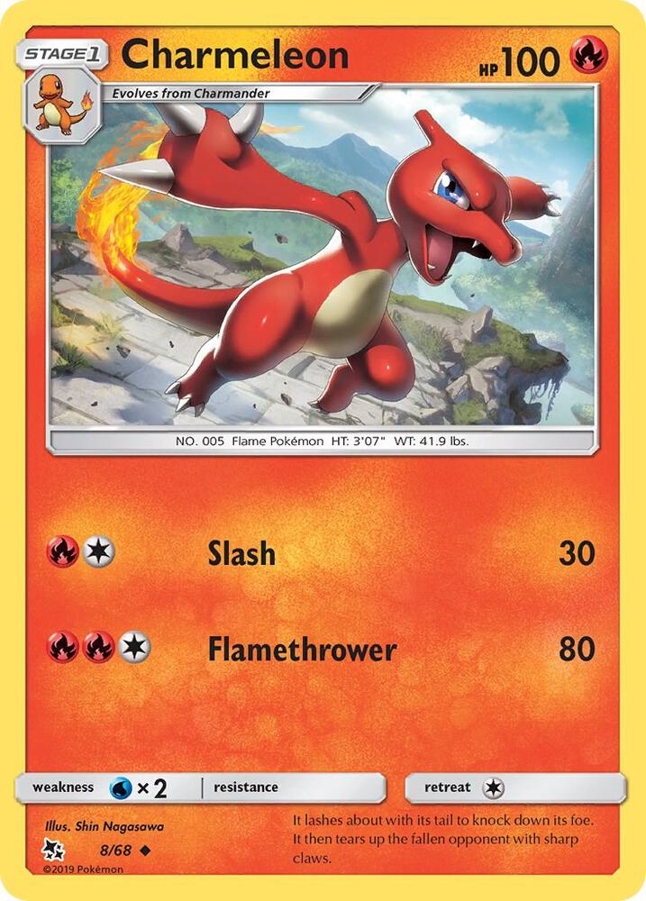 Charmeleon (8/68) (HIF) (Reverse Holofoil)