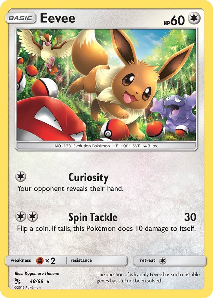 Eevee (48/68) Holo Rare (HIF)