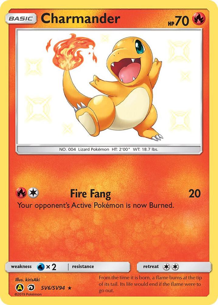 Charmander (SV6/SV94) Shiny Holo Rare (HIF:SV)