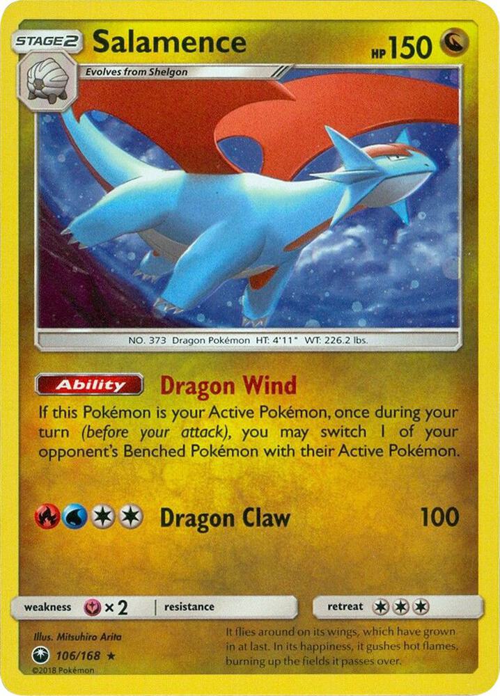 Salamence (Cosmos Holo) (106/168) Promo (MCAP)