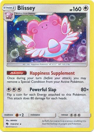 Blissey (Cosmos Holo) (153/214) Promo (MCAP)