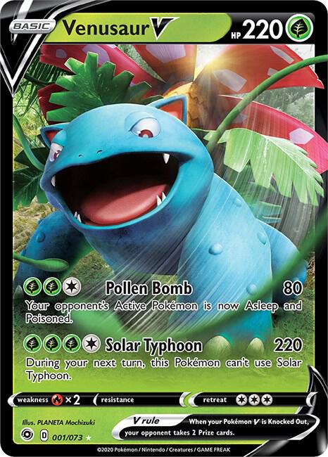 Venusaur V (01/73) Ultra Rare (CHP)