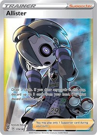 Catalog image | Allister (Full Art) - 179/185 - Vivid Voltage | Vivid Voltage | 179/185