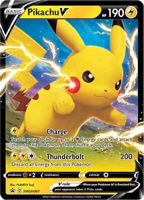 Pikachu V (SWSH061) Promo (SWSD)