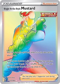 Single Strike Style Mustard (Secret) 177/163 Battle Styles