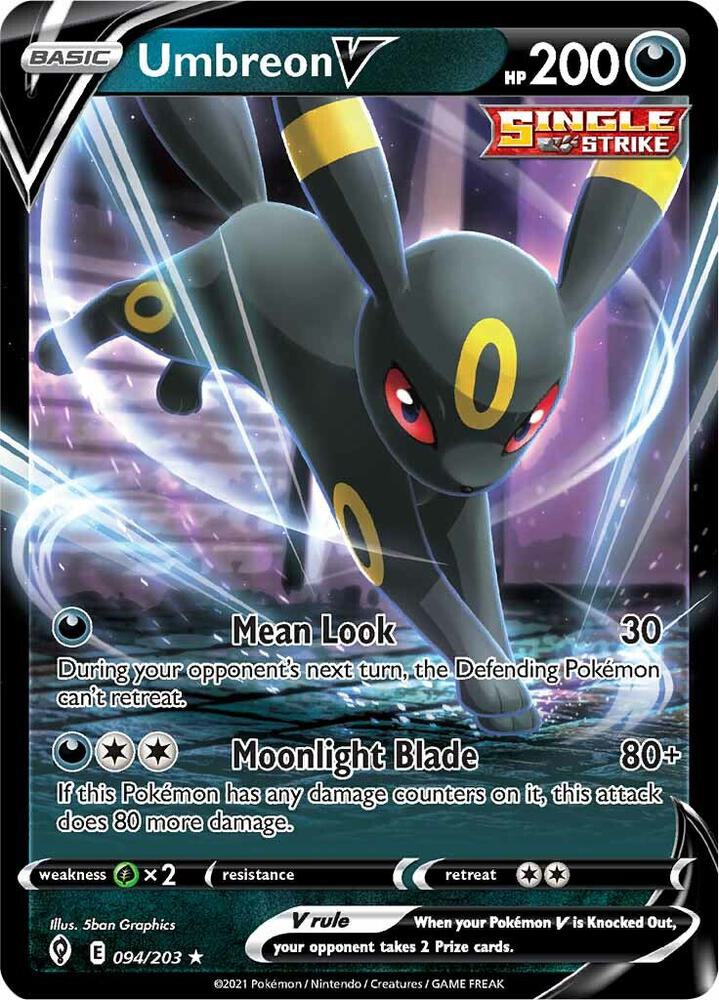 Umbreon V (094/203) Ultra Rare (SWSH07)
