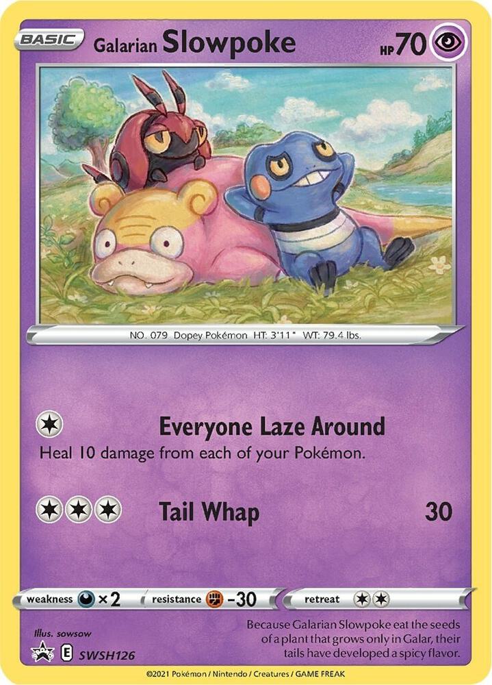 Galarian Slowpoke (SWSH126) Promo (SWSD)