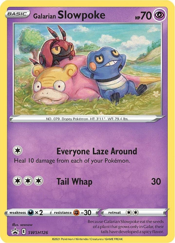 Galarian Slowpoke (SWSH126) Promo (SWSD)