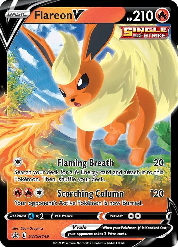 Flareon V (SWSH149) Promo (SWSD)