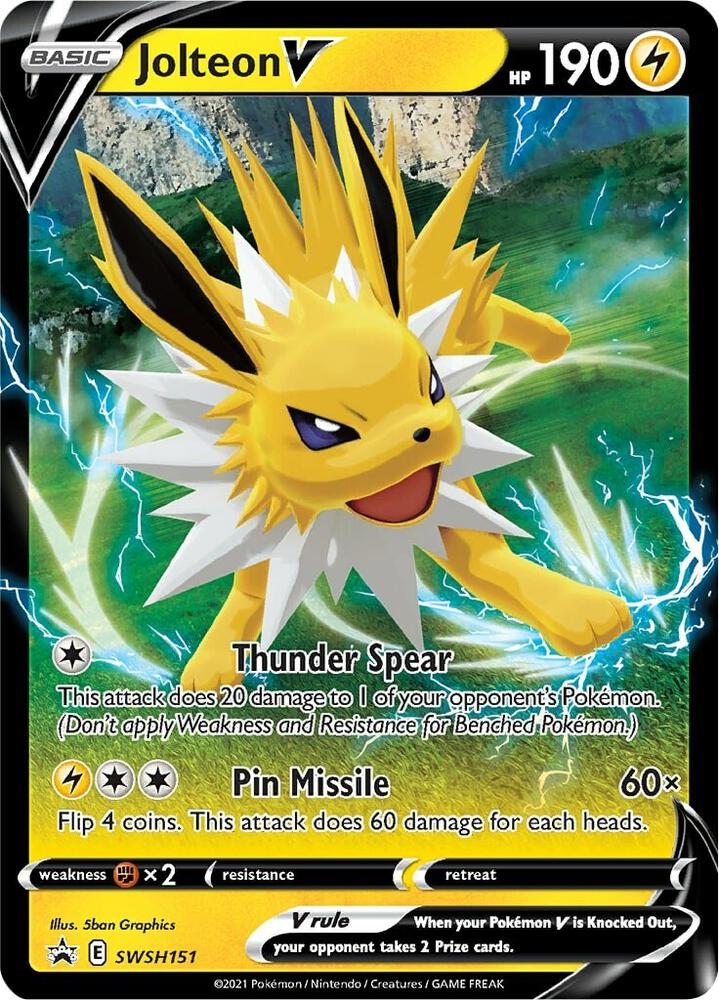 Jolteon V (SWSH151) Promo (SWSD)