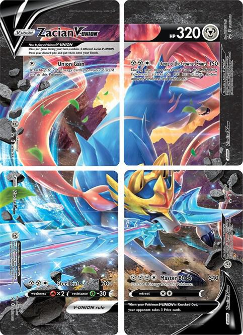 Zacian V-UNION [Set of 4] Promo (SWSD)
