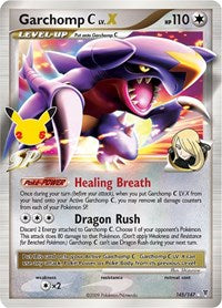 Catalog image | Garchomp C LV.X - 145/147 - Celebrations: Classic Collection | Celebrations: Classic Collection | 145/147