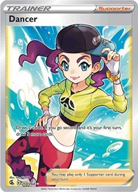 VSM catalog image | pokemon_singles-tcgcsv-swsh08-dancer-full-art-253160 | 253160 | Dancer (Full Art) - 259/264 - Fusion Strike