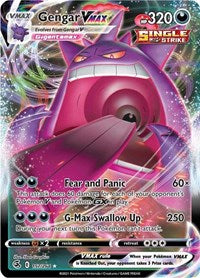 Catalog image | Gengar VMAX - 157/264 - Fusion Strike | Fusion Strike | 157/264