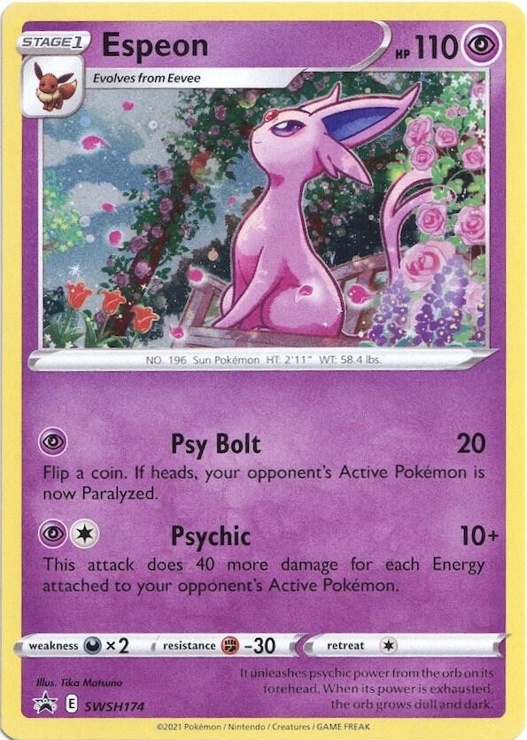 Espeon (SWSH174) Promo (SWSD)