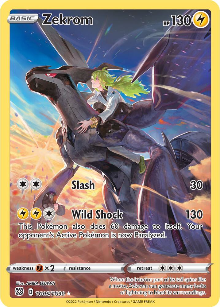 Zekrom (TG05/TG30) Ultra Rare (SWSH09:TG)