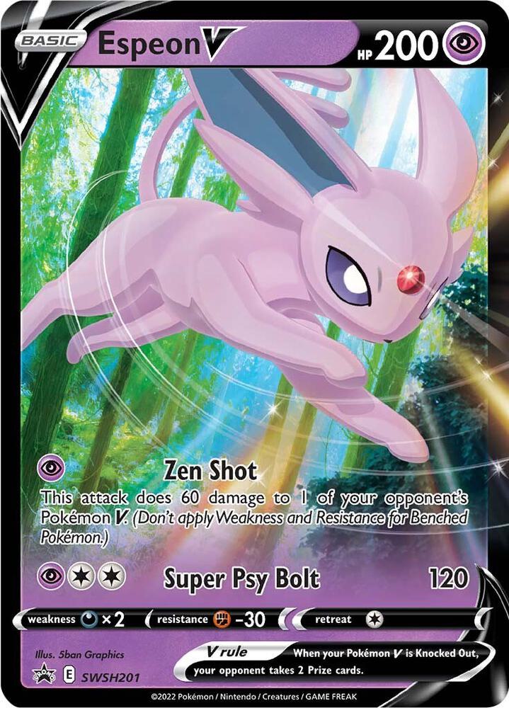 Espeon V (SWSH201) Promo (SWSD)