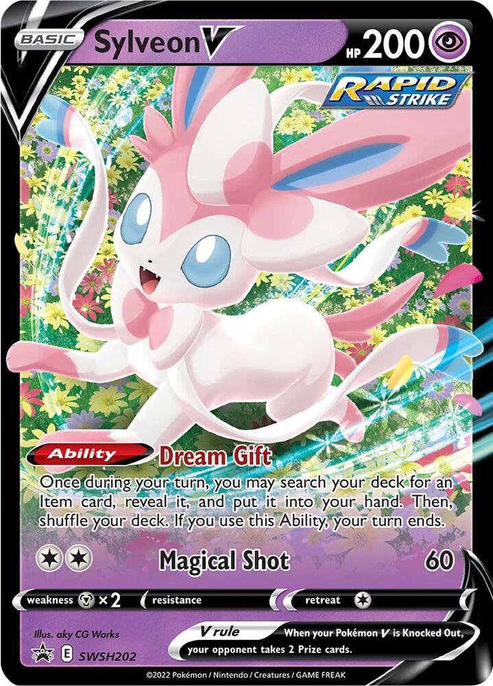 Sylveon V (SWSH202) Promo (SWSD)