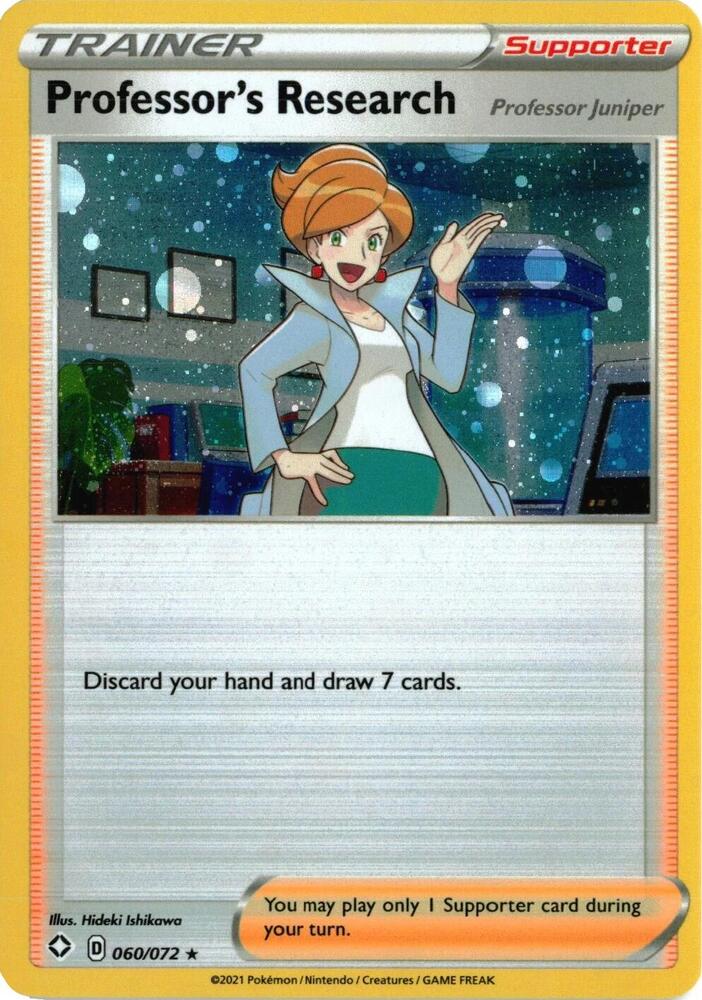 Professor's Research [Professor Juniper] (Cosmos Holo) (060/072) (PR)