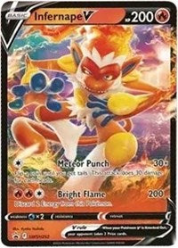 Catalog image | Infernape V - SWSH252 - SWSH: Sword & Shield Promo Cards | SWSH: Sword & Shield Promo Cards | SWSH252