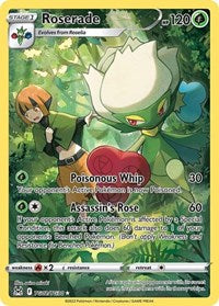Roserade - TG02/TG30 - Ultra Rare - Lost Origin Trainer Gallery