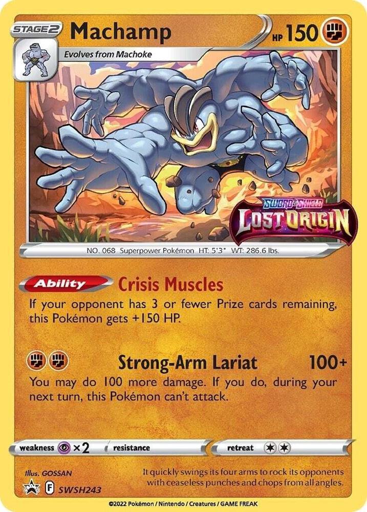 Machamp (Prerelease) (SWSH243) Promo (SWSD)