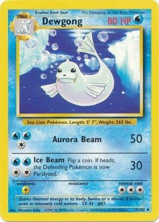 Dewgong (025/102) Uncommon (BS)