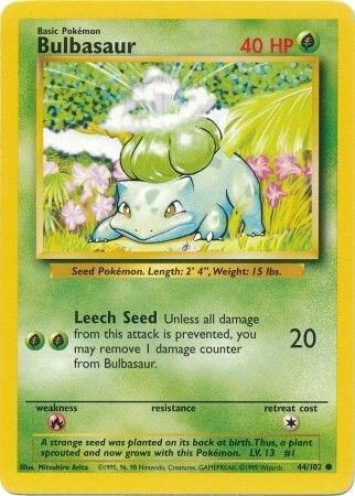 Bulbasaur (044/102) Common (BS)