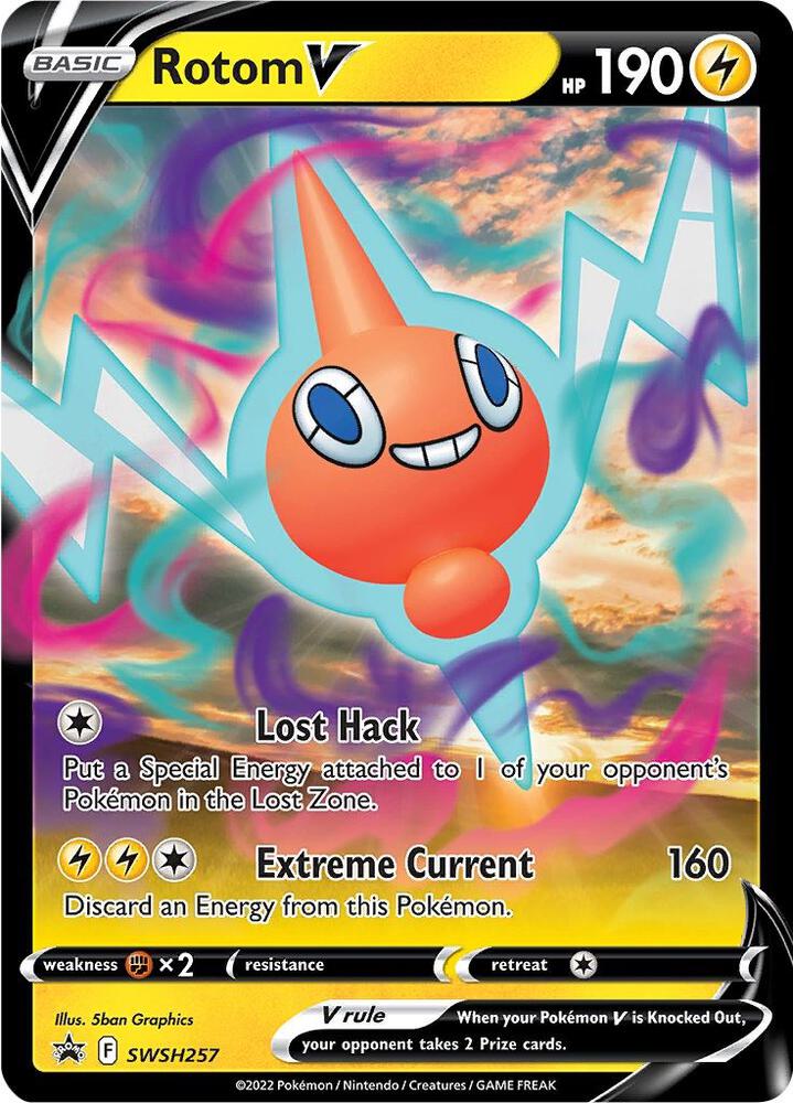 Rotom V (SWSH257) Promo (SWSD)