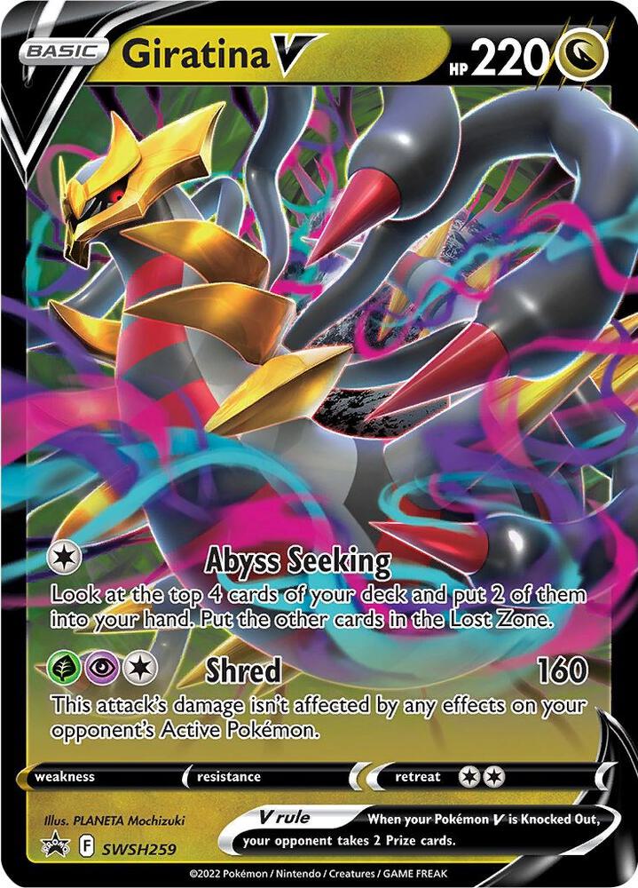 Giratina V (SWSH259) Promo (SWSD)