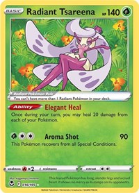 Catalog image | Radiant Tsareena - 016/195 - Silver Tempest | Silver Tempest | 016/195